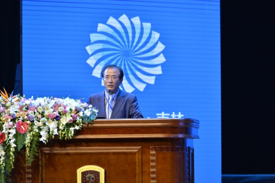 11原韩国文化产业振兴院院长,现任韩国国民大学舆情学教授洪相杓演讲 (刘文炳 摄).JPG